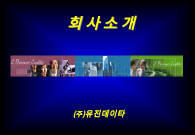 회사 소개서 회사 소개서